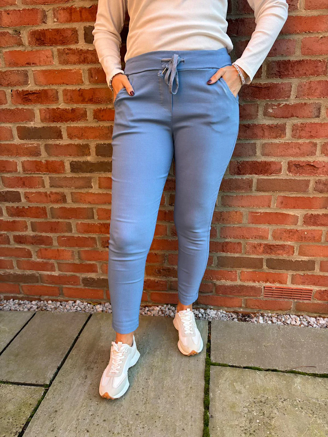 Denim Blue Magic Trousers - Image 4