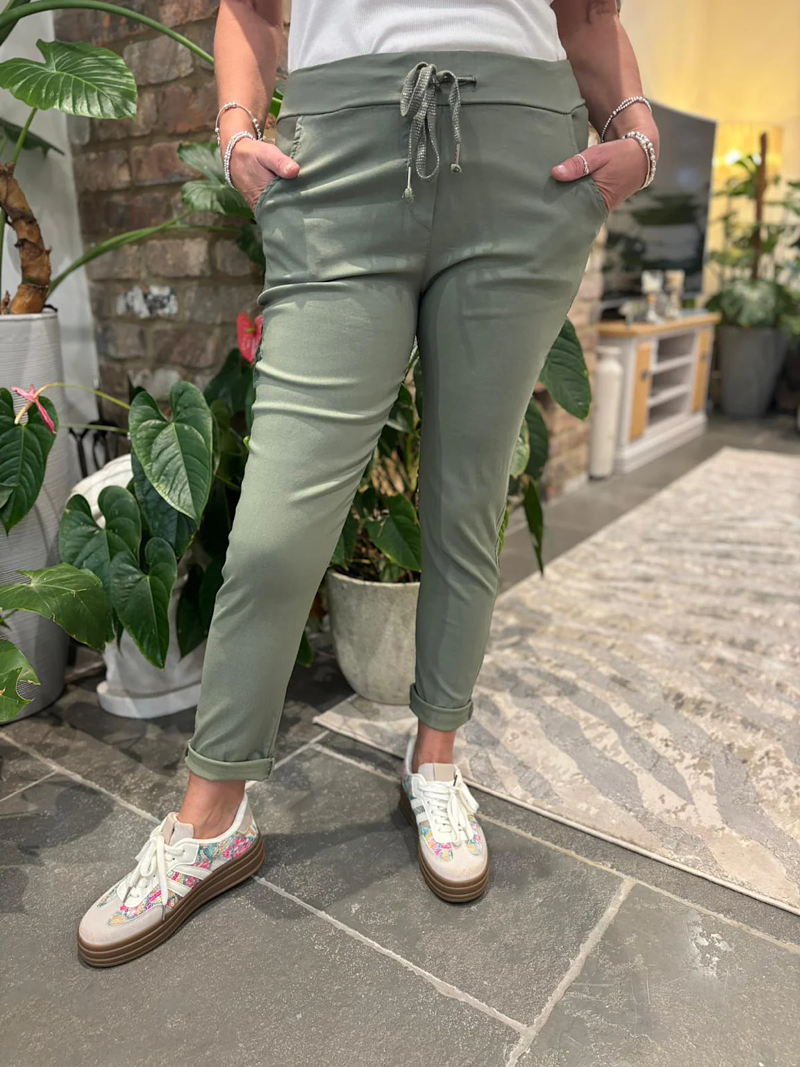 Khaki Magic Trousers - Image 4