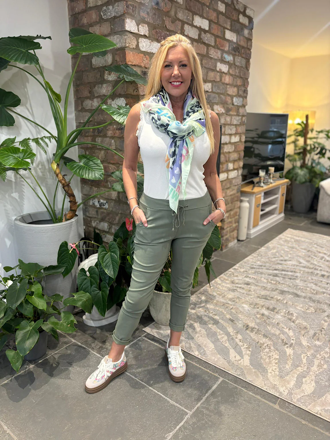 Khaki Magic Trousers - Image 5