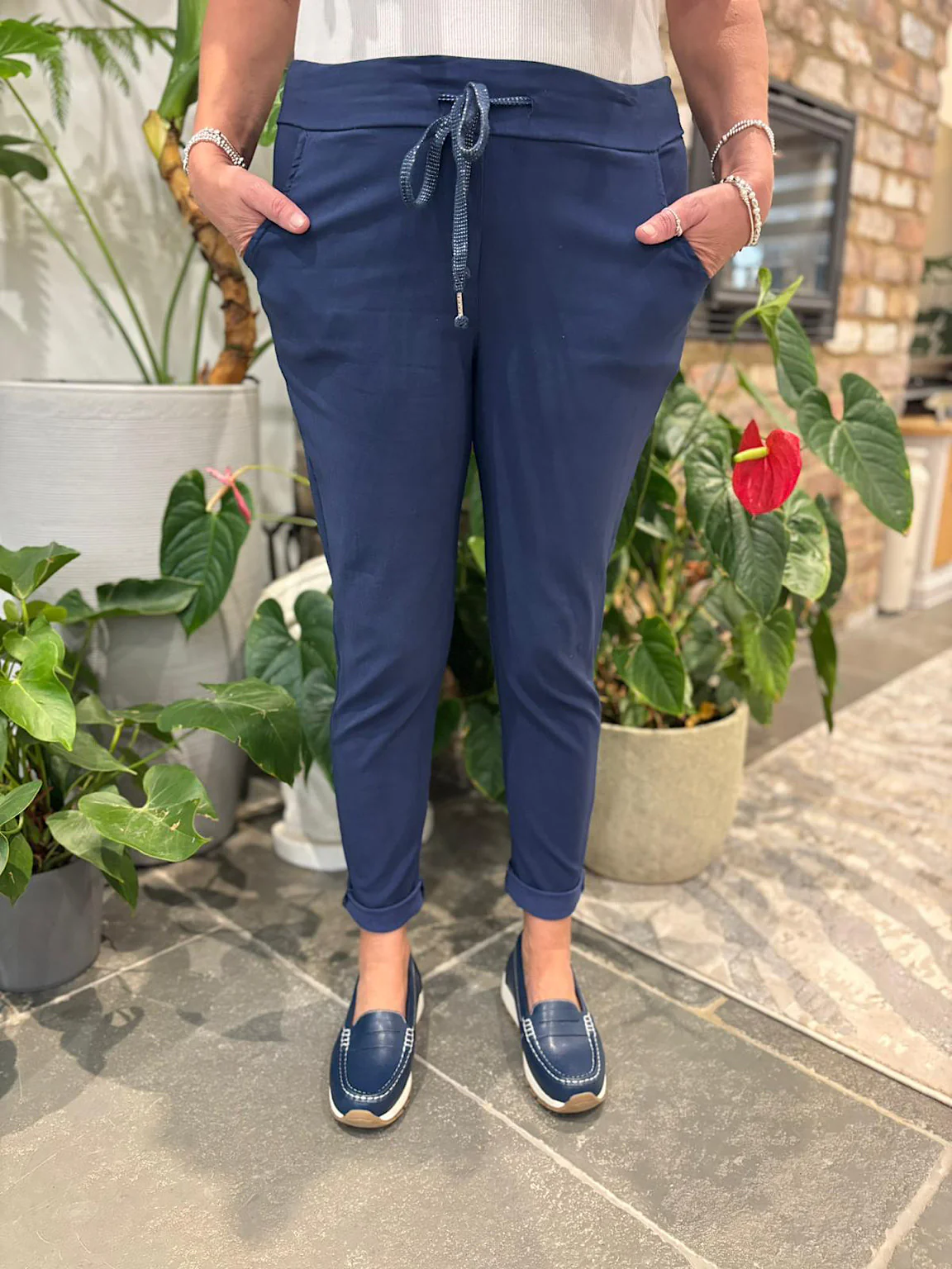 Navy Magic Trousers - Image 6