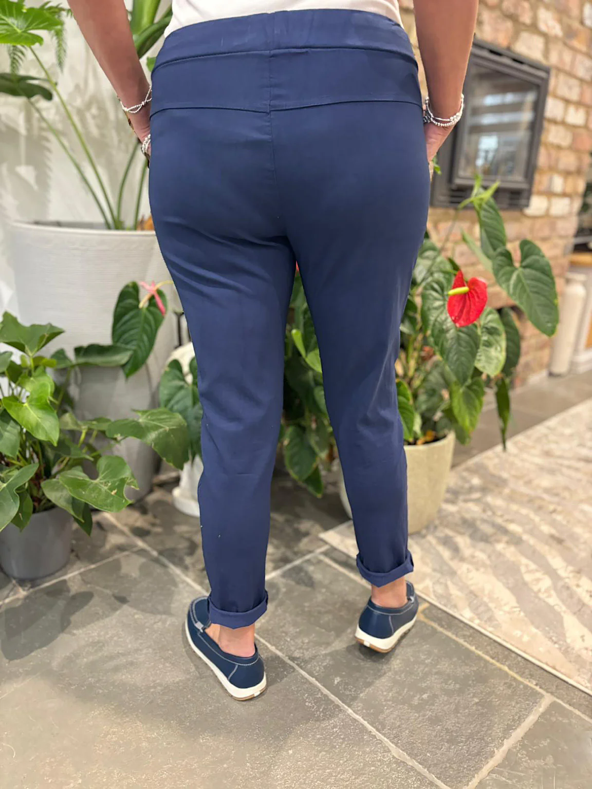 Navy Magic Trousers - Image 8